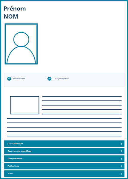 Exemple de présentation de fiche chercheur