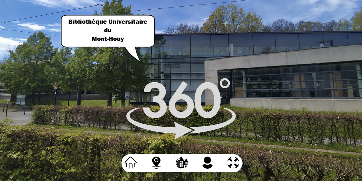 Virtual tour preview for the Mont-Houy University Library