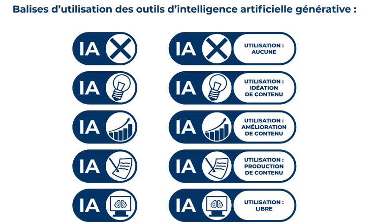 Balises d’utilisation des outils d’intelligence artificielle générative (PDF)